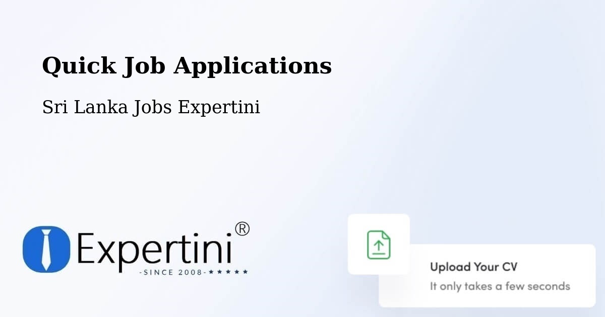 Quick Apply Feature – Ulapane - Sri Lanka Jobs Expertini